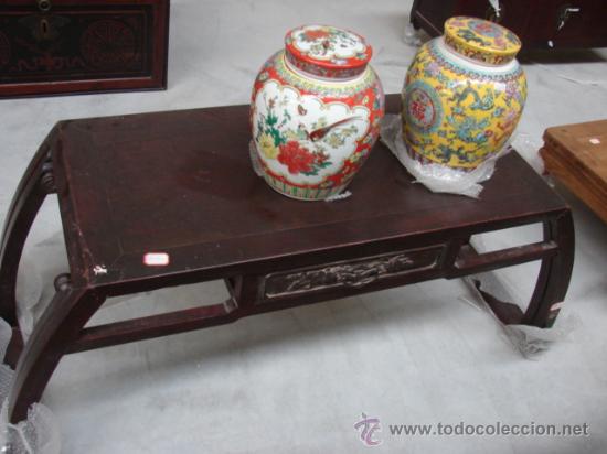 Antig&uuml;edades: Antigua mesa de madera - Foto 1