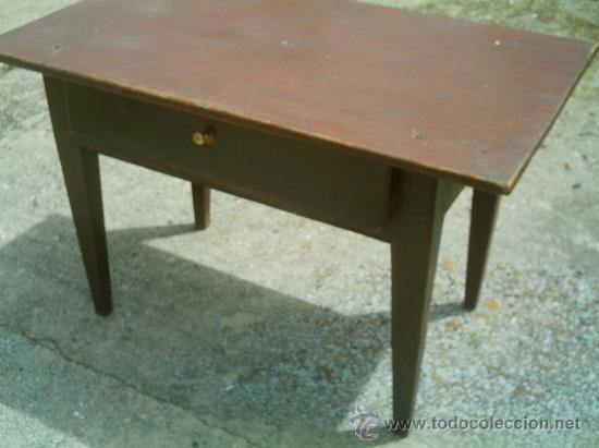 Antig&uuml;edades: MESA TOCINERA ANTIGUA - Foto 3