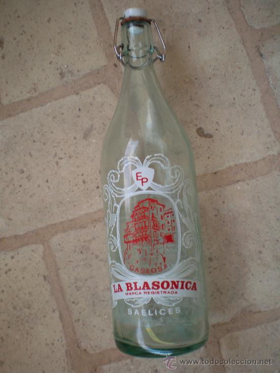 Antig&uuml;edades: ANTIGUA BOTELLA DE GASEOSA - Foto 1