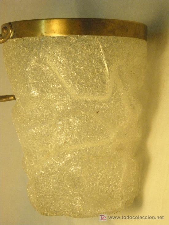 Antig&uuml;edades: CUBO DE CRISTAL EFECTO DE HIELO - Foto 5