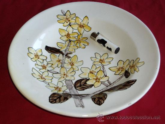 Antig&uuml;edades: MANISES, PLATO DE 33 CM DE DIAMETRO - Foto 1
