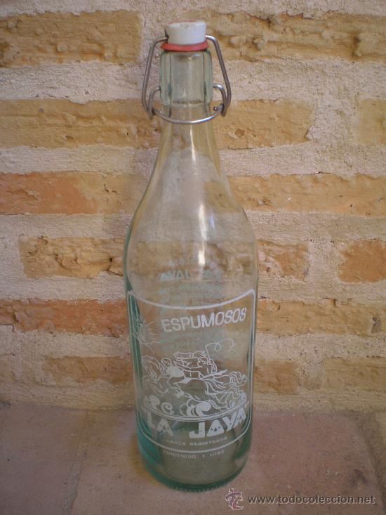 Antig&uuml;edades: ANTIGUA BOTELLA DE GASEOSA - Foto 1