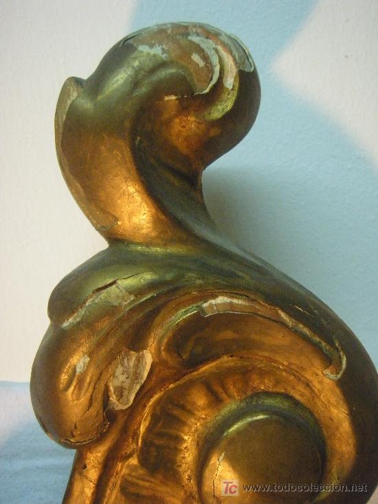 Antig&uuml;edades: CORNUCOPIA DORADA ESTILO ROCOCO - Foto 3