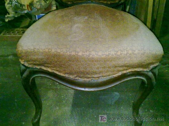 Antig&uuml;edades: Lote de 4 sillas isabelinas - Foto 4