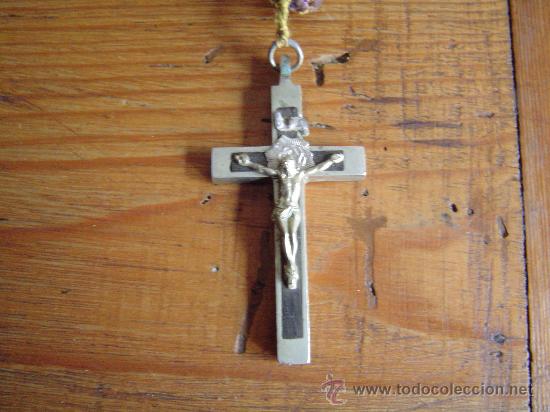 Antig&uuml;edades: Peque&ntilde;a cruz devocionaria - Foto 2