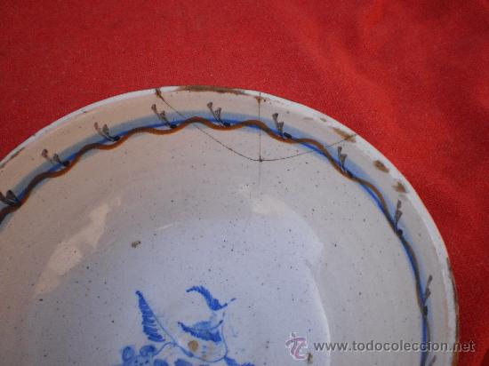 Antig&uuml;edades: TAZA DE MANISES DEL SIGLO XIX - Foto 2