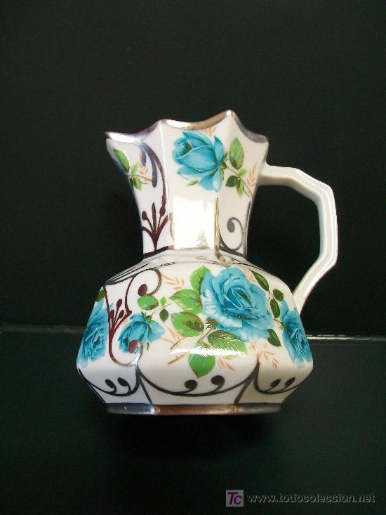 Antig&uuml;edades: Jarron de porcelana de BOHEMIA. - Foto 4