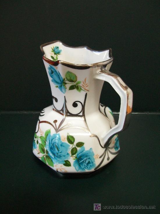 Antig&uuml;edades: Jarron de porcelana de BOHEMIA. - Foto 3