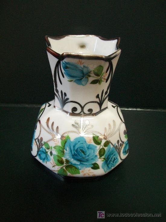 Antig&uuml;edades: Jarron de porcelana de BOHEMIA. - Foto 2