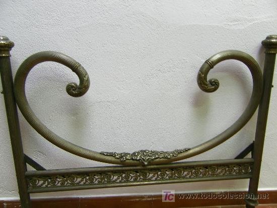 Antig&uuml;edades: CAMA  DE 90 CM.COMPLETA - Foto 3