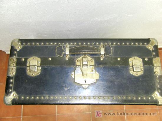 Antig&uuml;edades: MALETA DE VIAJE ANTIGUA - Foto 4