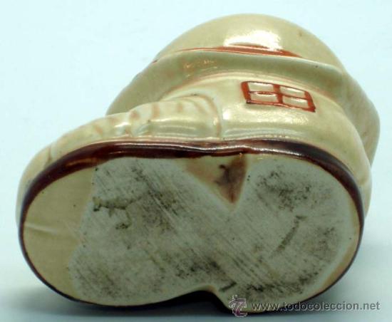 Antig&uuml;edades: Bota porcelana forma de casa - Foto 3