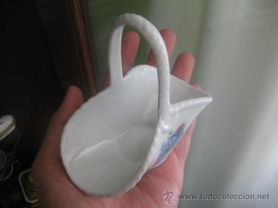 Antig&uuml;edades: Cesta Porcelana - Foto 3