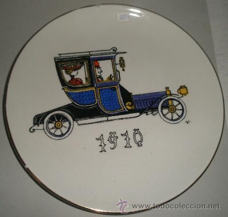 Antig&uuml;edades: Plato de ceramica de 18, 5 cms de di&aacute;metro - Foto 1