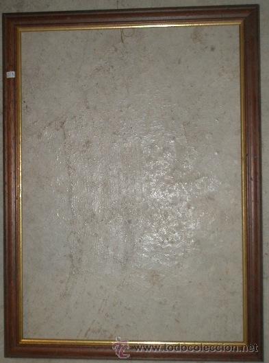 Antig&uuml;edades: Marco de madera de 46 x 34 cms - Foto 1