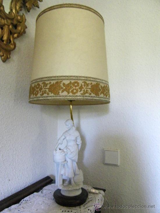 Antig&uuml;edades: LAMPARA DE MESA - Foto 1