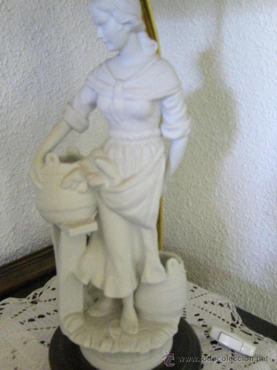 Antig&uuml;edades: LAMPARA DE MESA - Foto 3