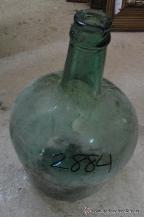 Antig&uuml;edades: Garrafa de vidrio, VIRESA, 29 cm - Foto 1