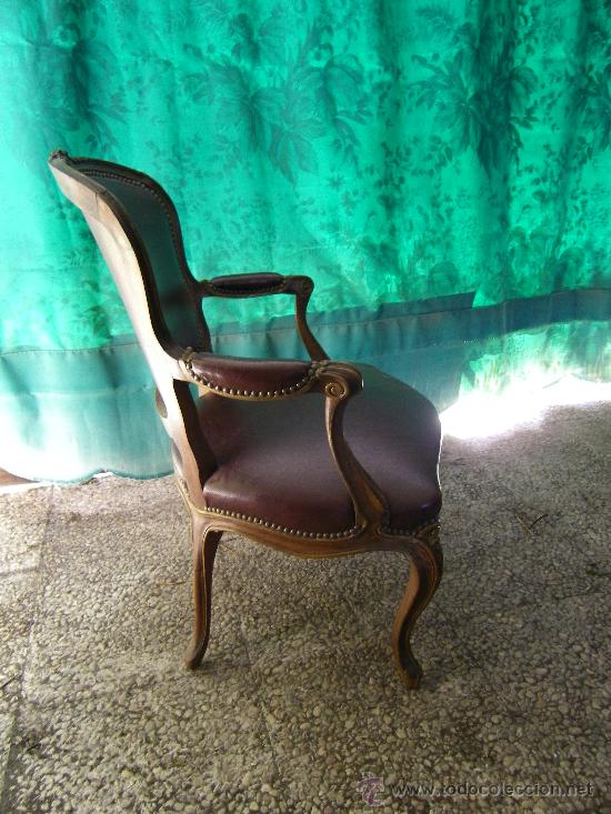 Antig&uuml;edades: TRESILLO PIEL - Foto 2