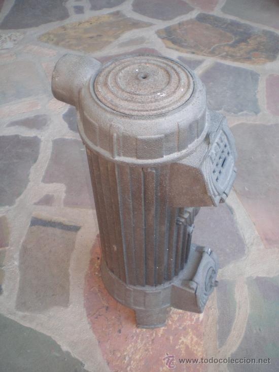Antig&uuml;edades: ANTIGUA ESTUFA DE HIERRO - Foto 2