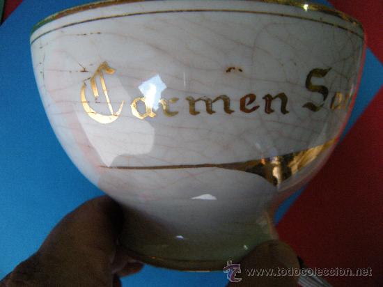 Antig&uuml;edades: TAZ&Oacute;N PICKMAN PERSONALIZADO CARMEN SANCHEZ - Foto 5
