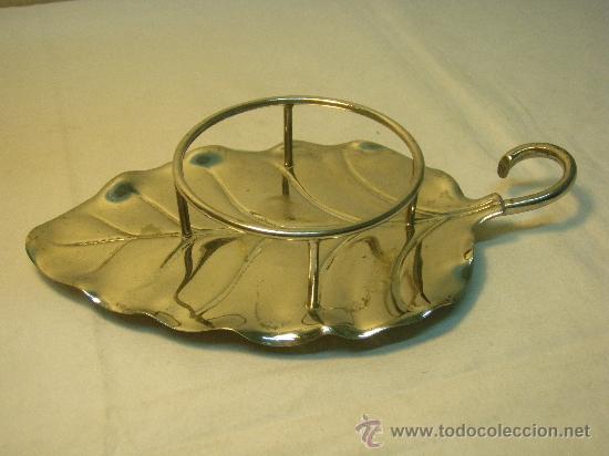 Antig&uuml;edades: MANCERINA DE METAL PLATEADO - Foto 1