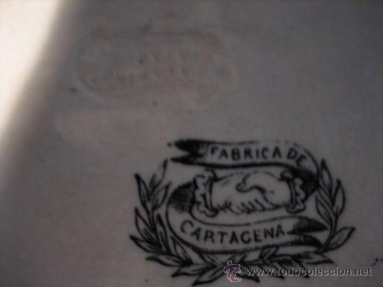 Antigüedades: ANTIGUO PLATO DE CARTAGENA - Foto 14 - 22781534