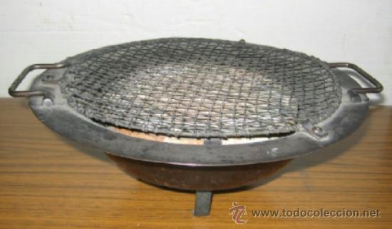 Antig&uuml;edades: BRASERO de hierro ecl&eacute;ctico - Foto 2