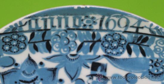 Antig&uuml;edades: PLATO EN PORCELANA SERIGRAFIADA - Foto 2