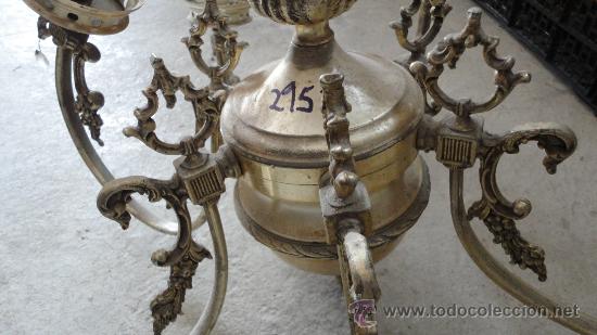 Antig&uuml;edades: L&aacute;mpara de techo (lo que se ve) - Foto 2