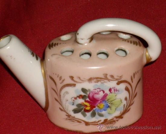 Antig&uuml;edades: REGADERA DE PORCELANA - Foto 3