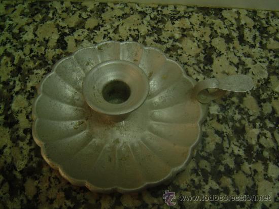 Antiques: ANTIGUO PORTAVELAS