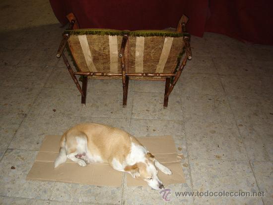 Antig&uuml;edades: SILL&Oacute;N DE MADERA - Foto 11