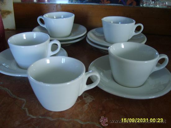 Antig&uuml;edades: TAZAS y PLATOS (Juego caf&eacute;) - Foto 2