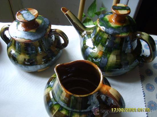 Antig&uuml;edades: JUEGO    DE    CAF&Eacute; - Foto 2