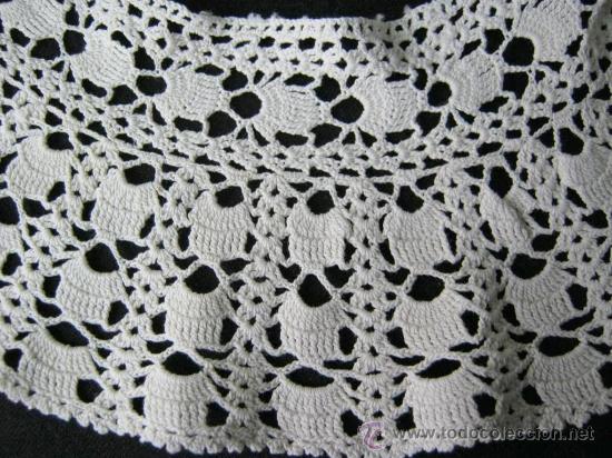 Antig&uuml;edades: ANTIGUOS PU&Ntilde;OS DE ENCAJE CROCHET - Foto 1