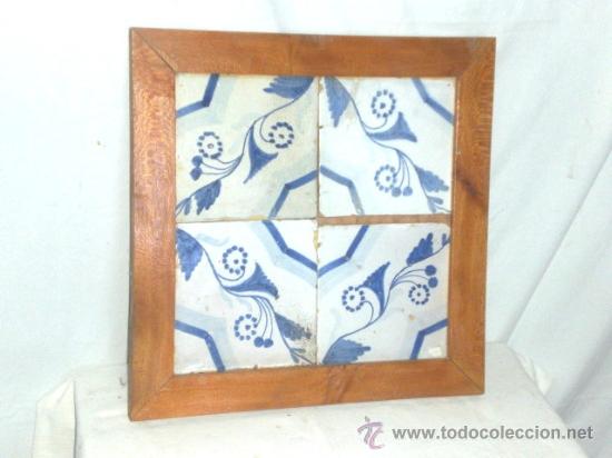 Antig&uuml;edades: BONITOS AZULEJOS ENMARCADOS. - Foto 1