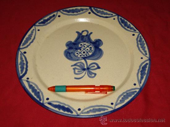 Antig&uuml;edades: PLATO DE CERAMICA GRANADINA - Foto 1