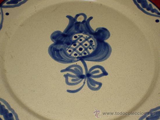 Antig&uuml;edades: PLATO DE CERAMICA GRANADINA - Foto 2