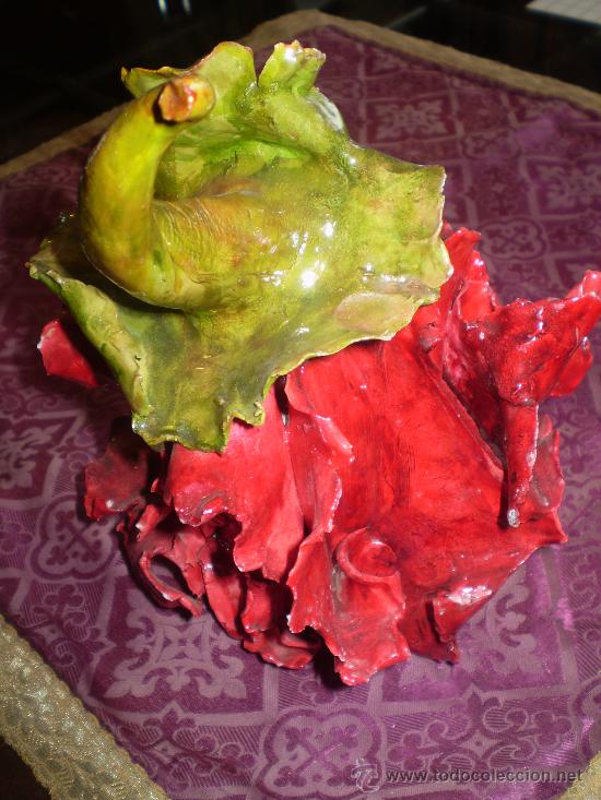 Antig&uuml;edades: BRUJA DE BARRO PINTADO - Foto 2