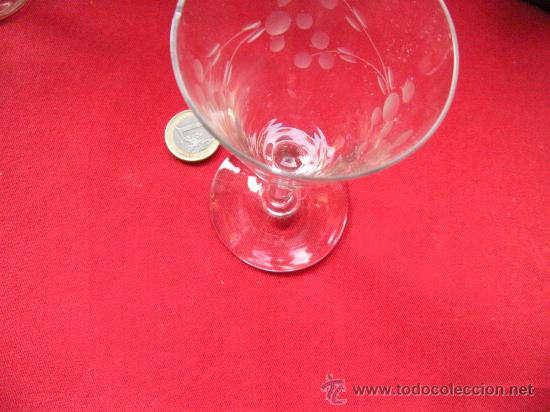 Antig&uuml;edades: COPA DE CRISTAL TALLADO - Foto 2
