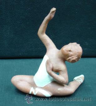 Antig&uuml;edades: FIGURITA DE BARRO. BAILARINA. - Foto 1