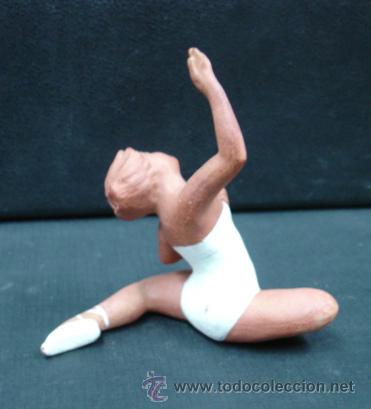 Antig&uuml;edades: FIGURITA DE BARRO. BAILARINA. - Foto 3
