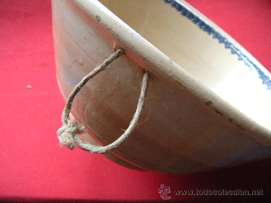 Antig&uuml;edades: ANTIGUO CUENCO DE BARRO VIDRIADO. - Foto 3