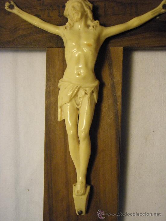Antig&uuml;edades: CRISTO DE JERUSALEM DE PASTA DE LOS A&Ntilde;OS 40 - Foto 3
