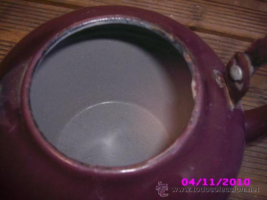 Antig&uuml;edades: cafetera TETERA hervidor de agua esmaltado - Foto 2