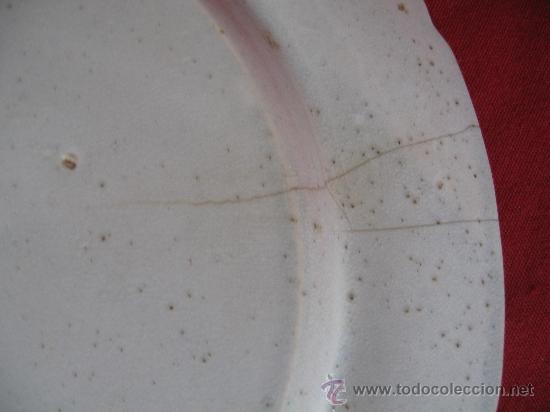 Antig&uuml;edades: ANTIGUO PLATO LLANO INGLES SPODE - 24CM - Foto 4