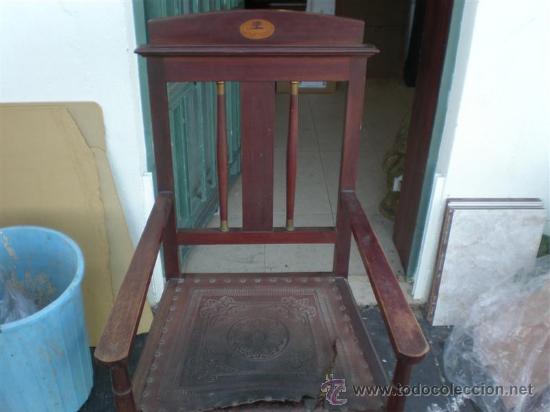 Antig&uuml;edades: sillon estilo inperio - Foto 2