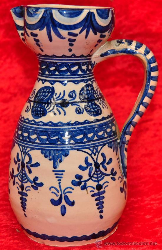Antig&uuml;edades: JARRA DE PORCELANA PINTADA - Foto 1