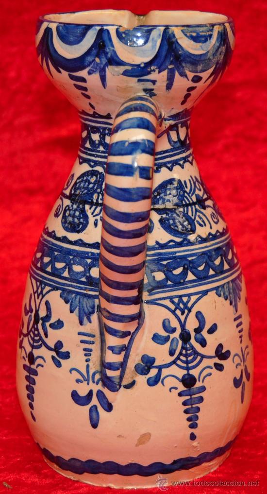 Antig&uuml;edades: JARRA DE PORCELANA PINTADA - Foto 6